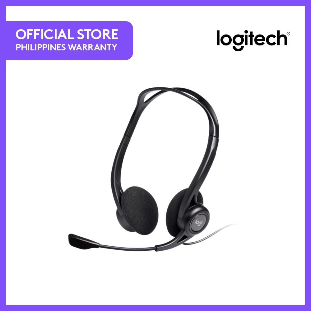 Logitech h370 store usb computer headset