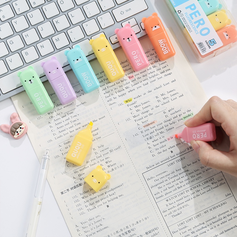 China Customized Cute Unique Mini Pastel Highlighter Marker Suppliers,  Manufacturers, Factory - Wholesale Price - GUANFENG