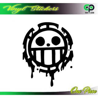 Trafalgar Law Pirates Logo - Trafalgar Law - Sticker