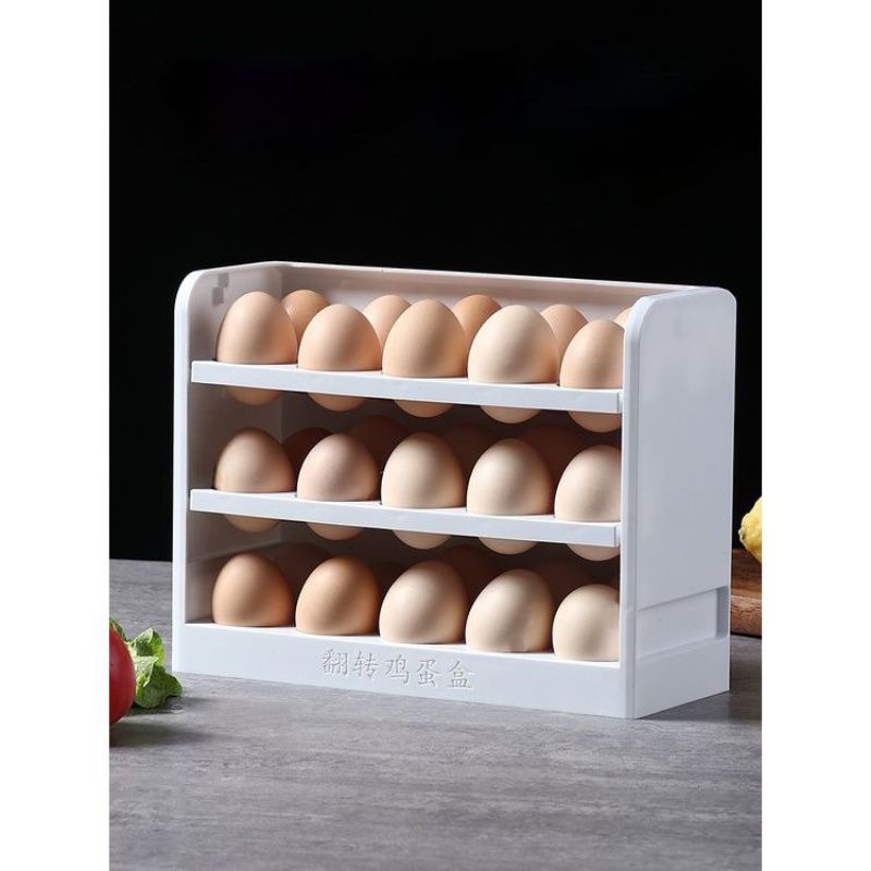 White Eggs Rack for 30 eggs | Shopee Philippines