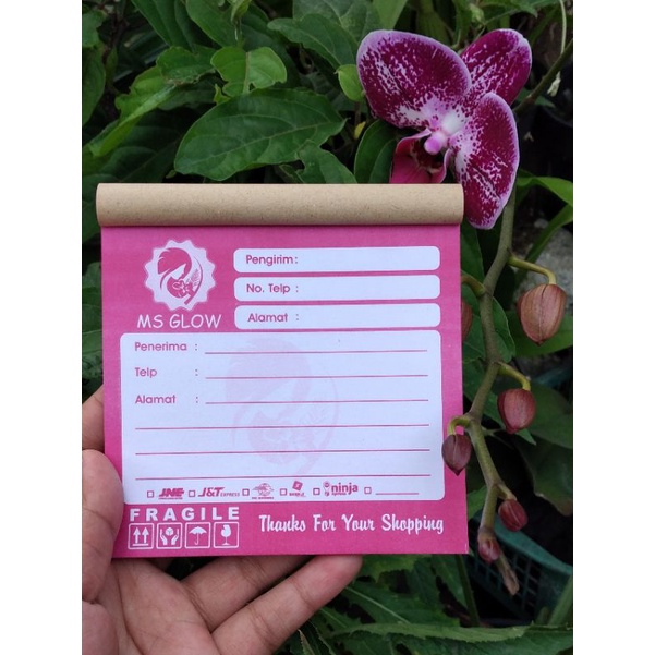 Note, MS Glow Shipping Label | Shopee Philippines