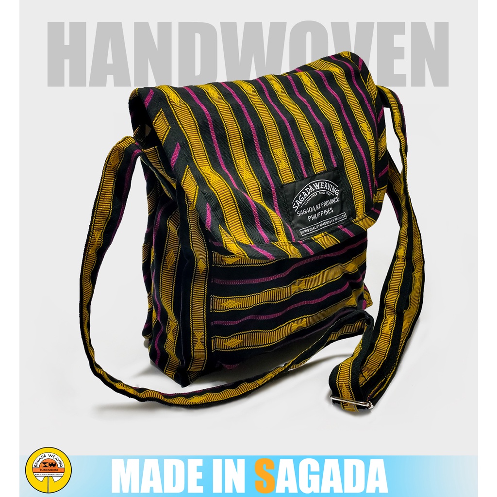 Sagada Weaving Original Traditional Hand-woven Shoulder Sling Bag ...