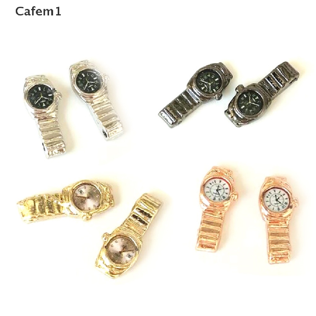 CFPH 1:12 Miniature Watch Multiple Colour Dollhouse Deco Accessories ...