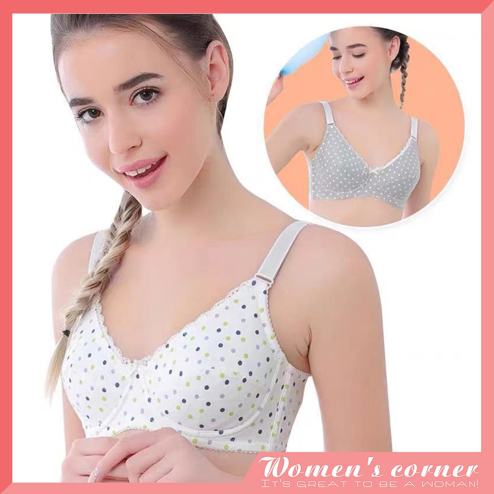 815years old Teens Baby Bra Heart Printed With Adjustable Straps