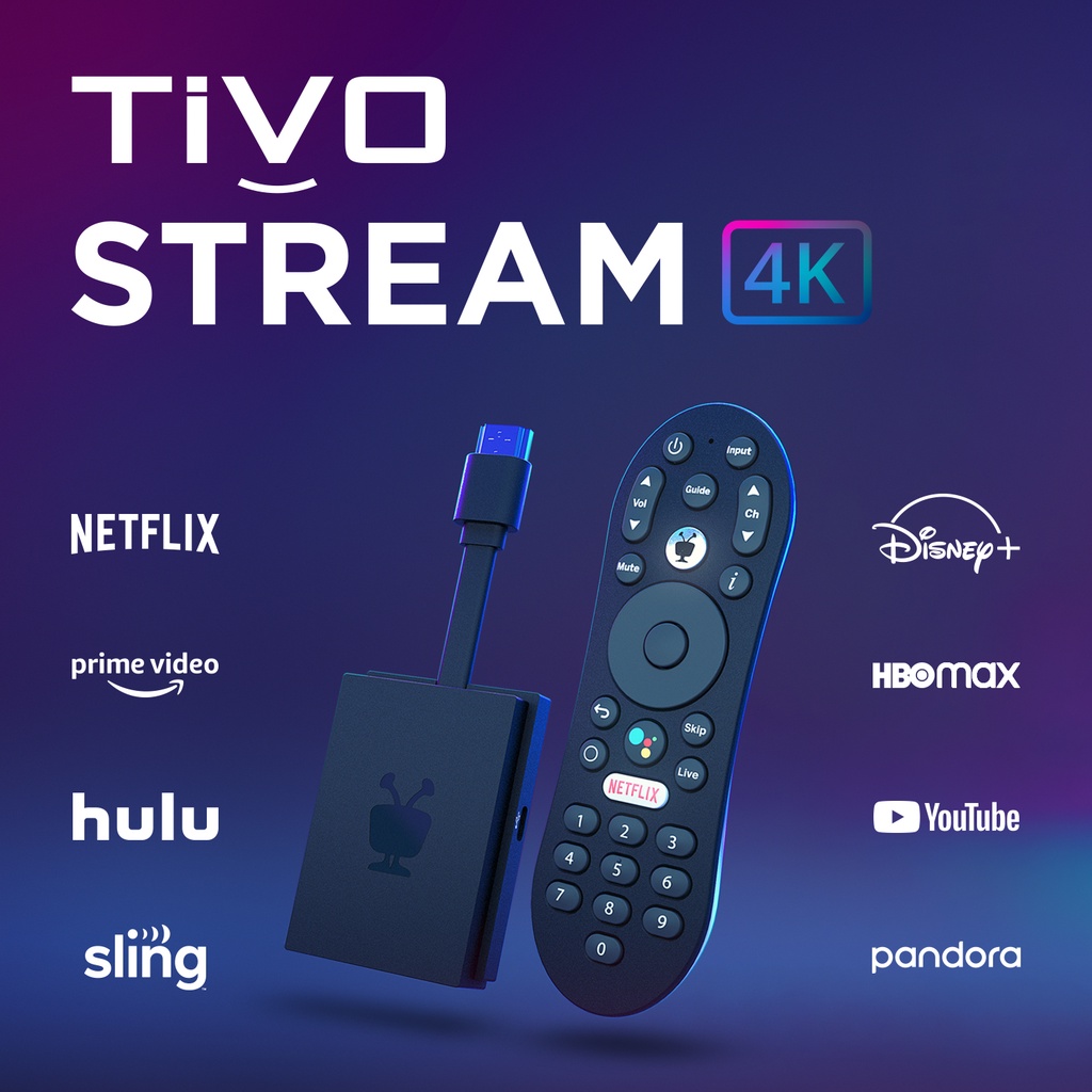 TiVo Stream 4K Android TV built in Chromecast Alternative to ROKU