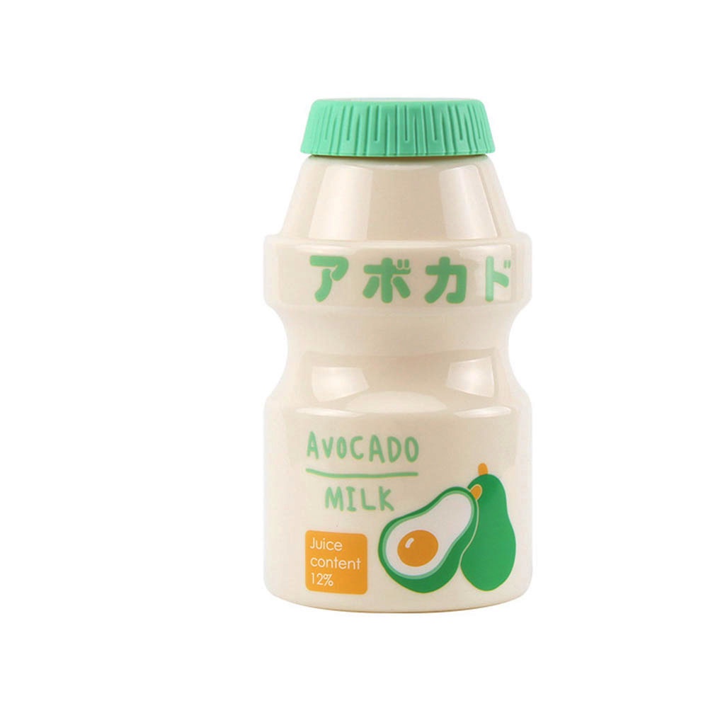 Plastic Water Bottle Tour Drinking Bottle Yakult Shape Cute Kawaii Milk