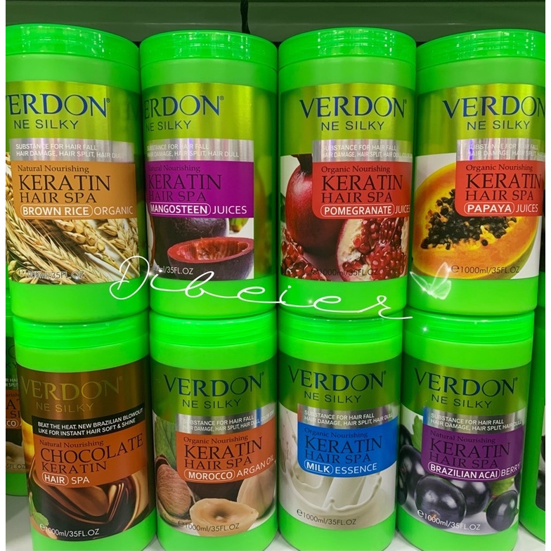 Verdon Keratin Hair Spa 1000ml Shopee Philippines