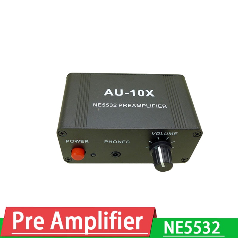 thumbnail image 2 of AU-10X NE5532 Audio Preamplifier Headphone Pre Board Gain 20Db 3 2 of 14