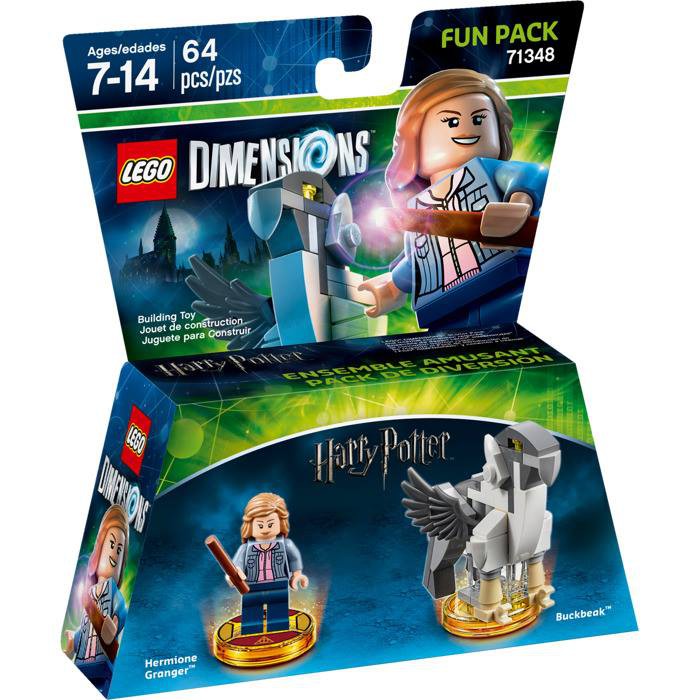 LEGO Dimensions Harry Potter Hermione Granger Fun Pack 71348 Vampy Set Year 2017 Brand New Sealed