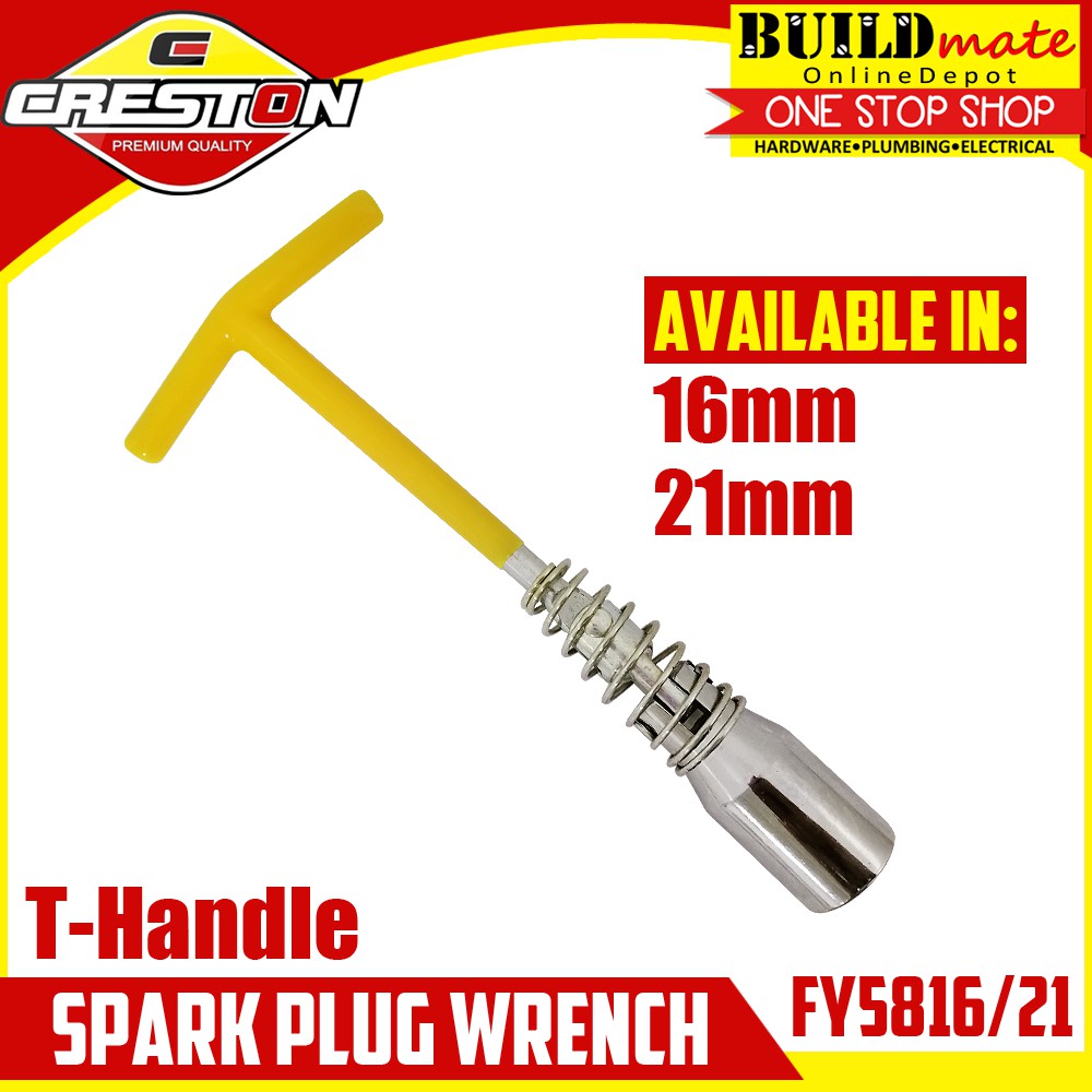 CRESTON THandle Spark Plug Wrench 16mm / 21mm Shopee Philippines