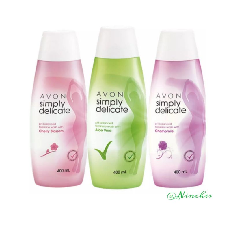 AVON SIMPLY DELICATE PH-BALANCED FEMININE WASH 400ML | Shopee Philippines