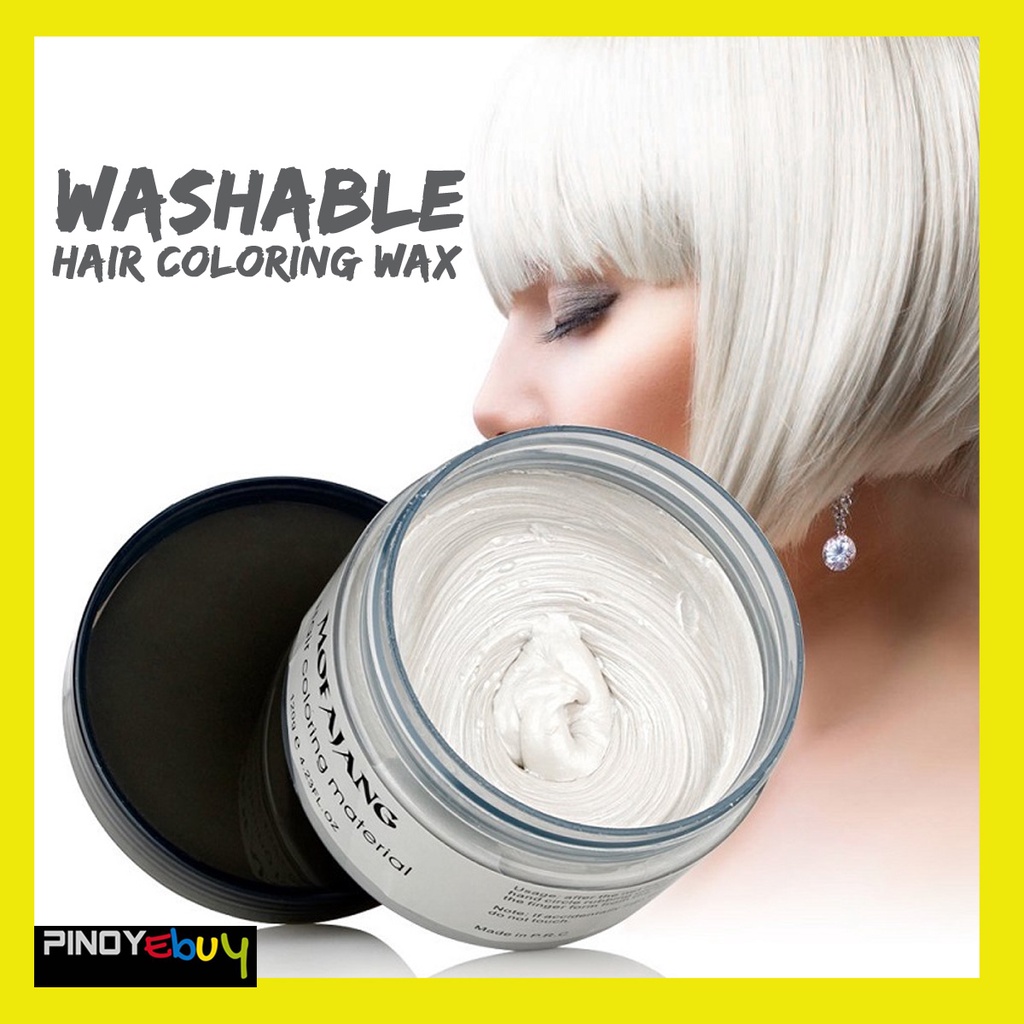 PINOYEBUY Mofajang Salon Hair Styling Pomade Hair Waxes Temporary