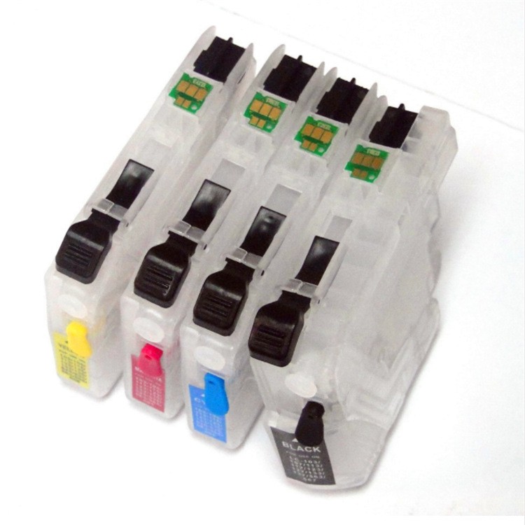 LC663 LC669 LC665 short refillable ink cartridge for BROTHER MFC-J2320 ...