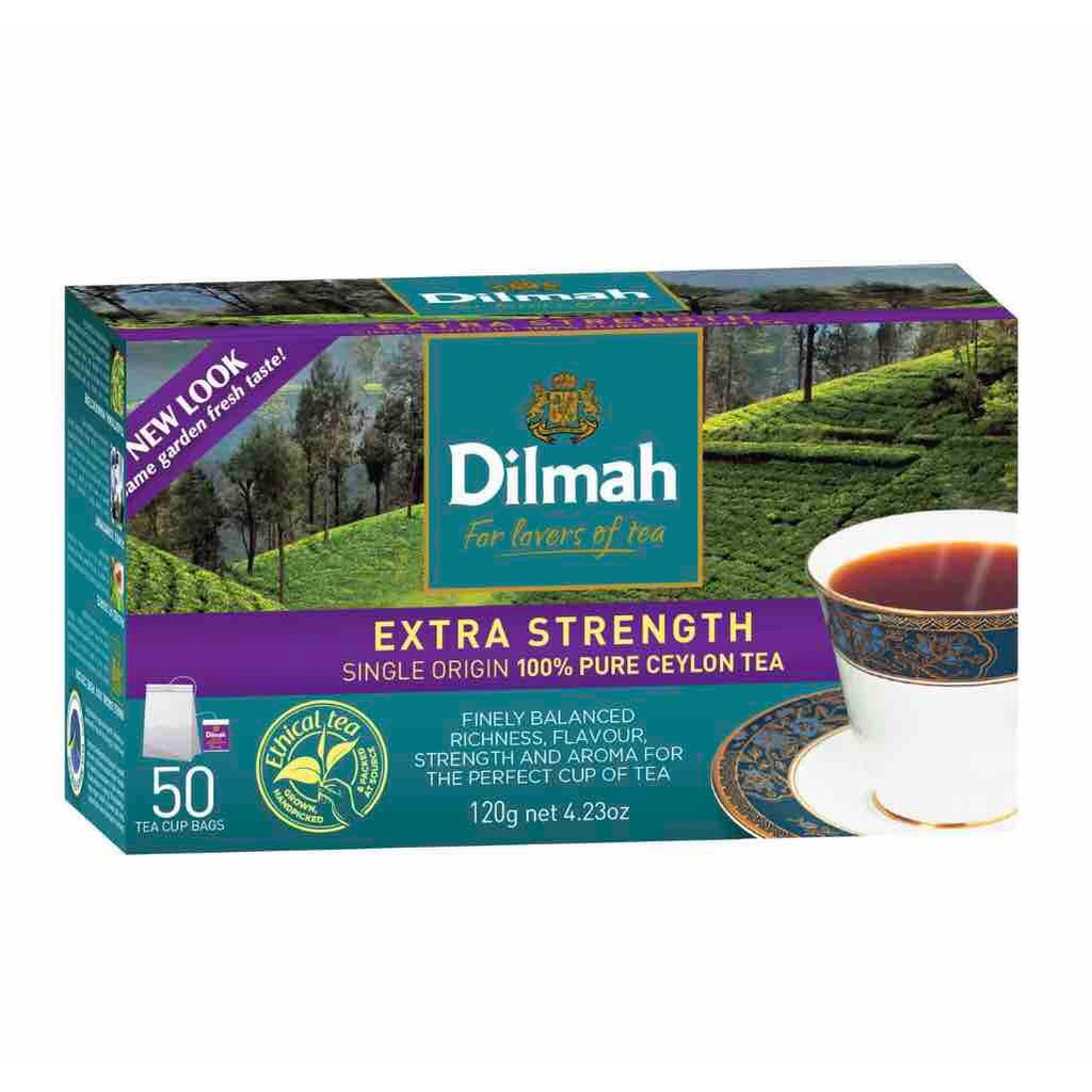 Dilmah Extra Strength Tea Bags 50 pack haU Shopee Philippines