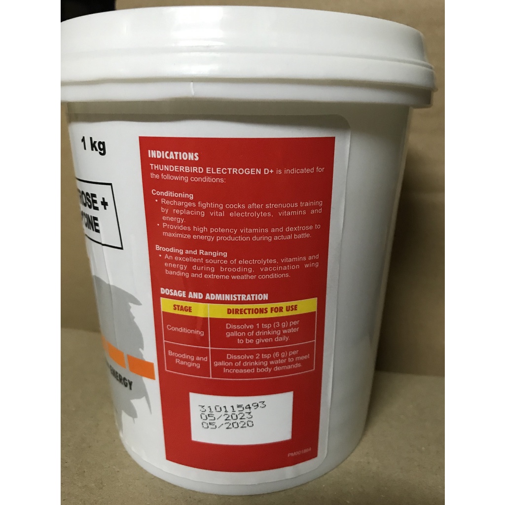 ELECTROGEN D+ SOLUBLE POWDER 1KG | Shopee Philippines