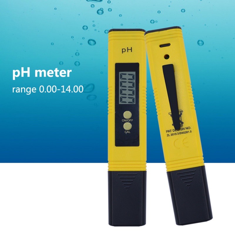 PH Meter for Water Hydroponics Digital PH Tester Pen 0.01 High Accuracy
