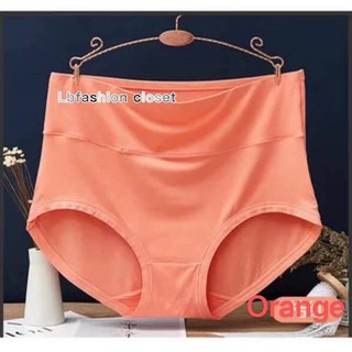 ◐1pcs Panties Plus Size High Waist Modal Cotton Underwear for