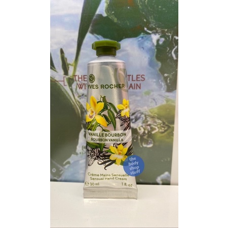 Yves Rocher Handcream 30ml Bourbon Vanilla Olive Mango Pur Arnica  Nourishing Pur Arnica Beautifying 75