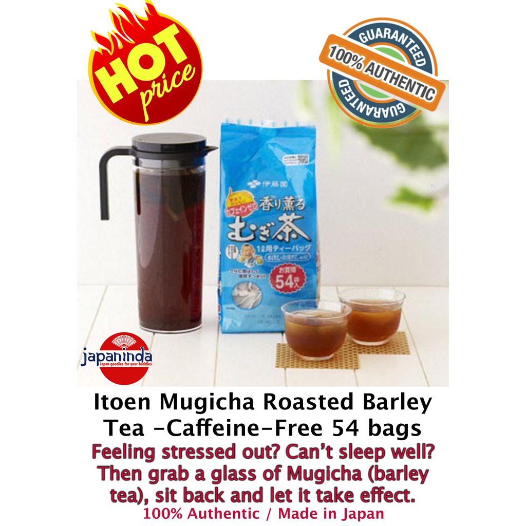 Itoen Mugicha Roasted Barley Tea CaffeineFree 54 bags 405g (100