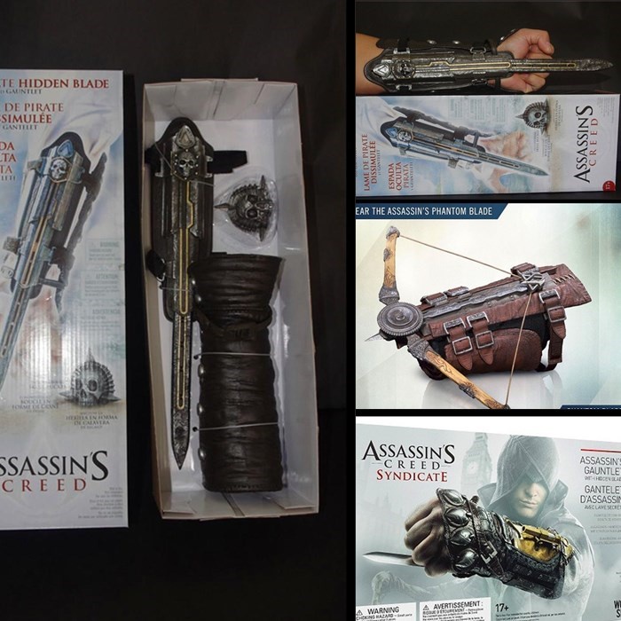 coplay assassin can eject creed cane shuriken revolution hero sleeve