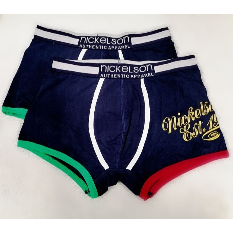 1pcs Nickelson Authentic Apparel Boxer Brif Big size