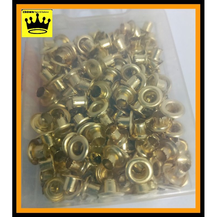 1Box Clip-Rite EYELETS No.5 (250pcs) | Shopee Philippines