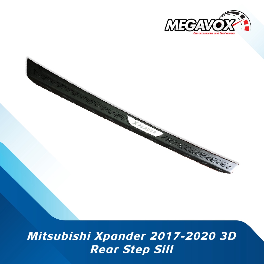 Mitsubishi Xpander 2017-2022 3D Rear Step Sill | Shopee Philippines