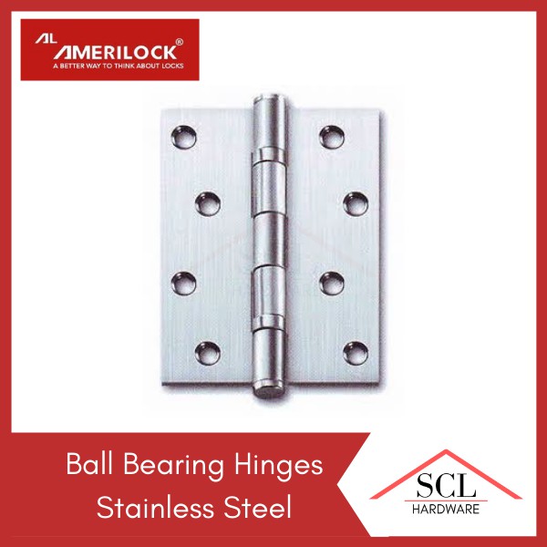 AMERILOCK Ball Bearing Hinges Stainless Steel Heavy Duty (Different