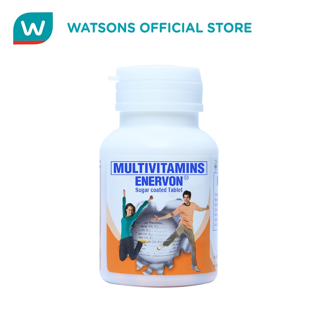 Enervon C Multivitamins Bottle (contains 30 Tablets) Shopee Philippines