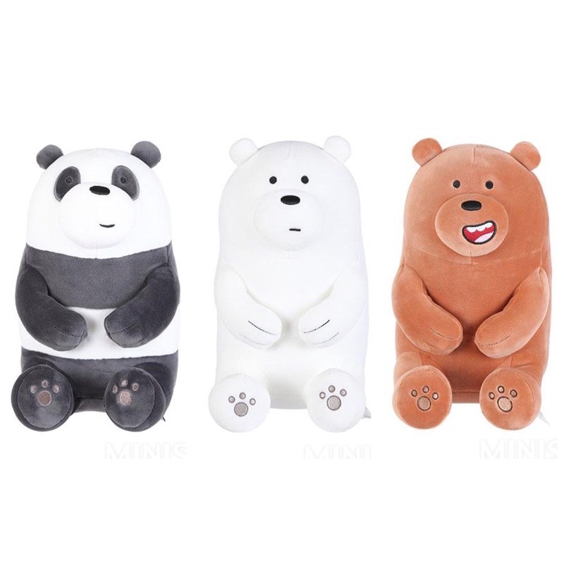 We bare bears on sale stuffed toy shopee