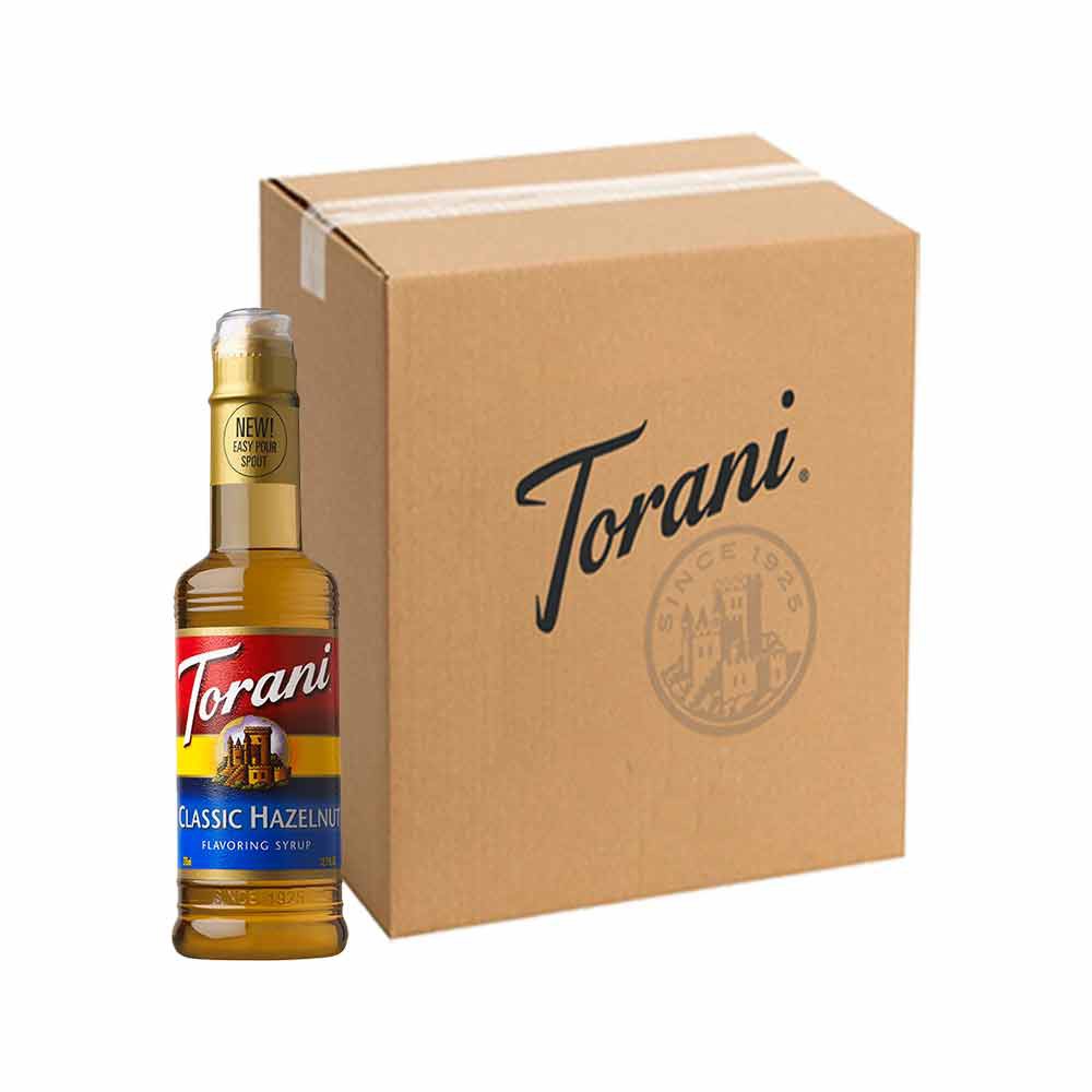 Torani Classic Hazelnut Syrup 375ml X 4 Bottles Shopee Philippines