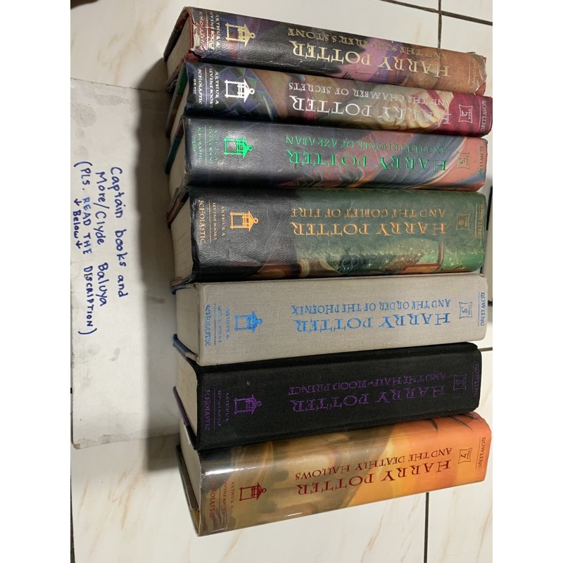 Harry potter discount book set shopee