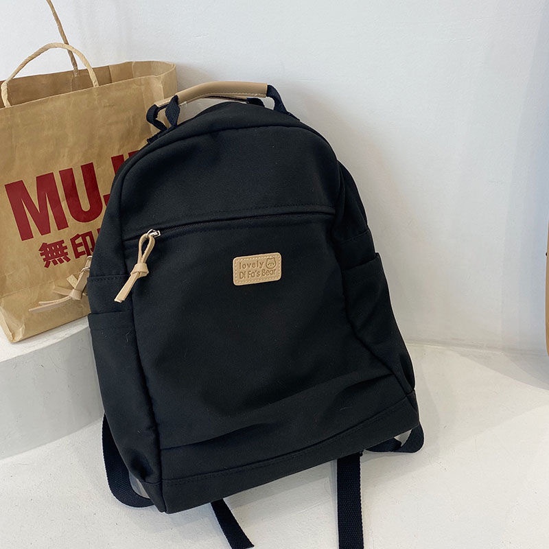 Korean original Waterproof Backpack Large-capacity nylon School Bag for ...