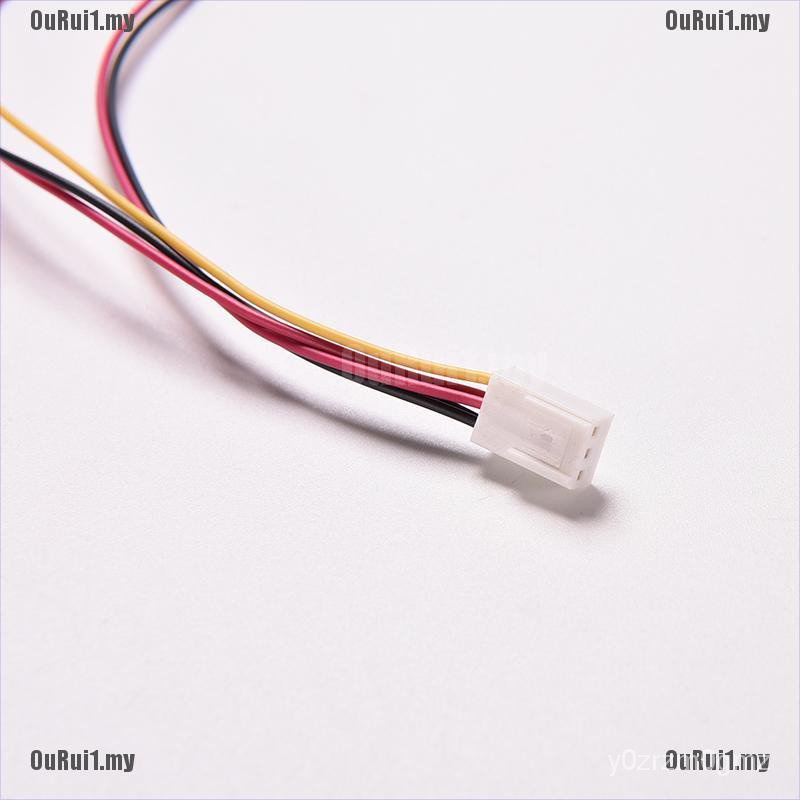 SC 3 Pin PC Case Fan Power Splitter Cable Lead 1 Female to 2 Male