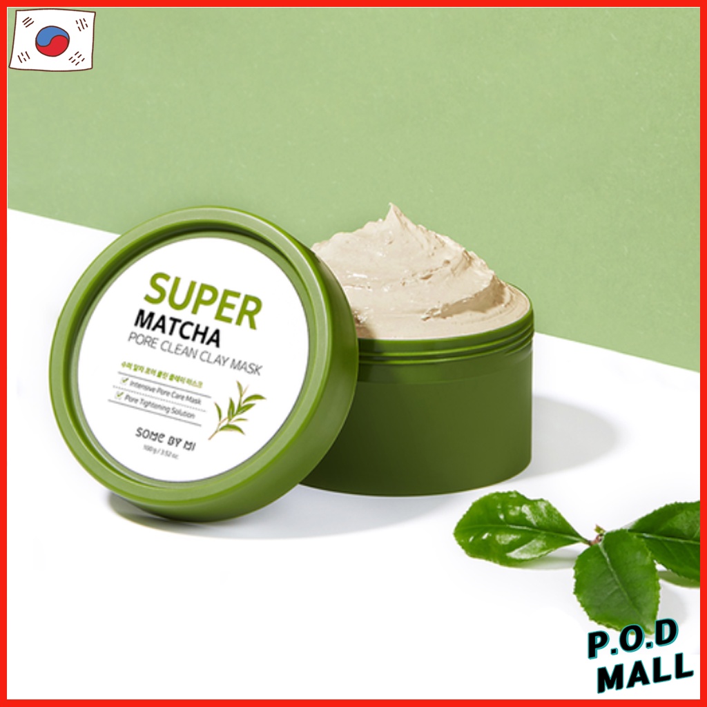 [SOME BY MI] Super Matcha Pore Clean Clay Mask 100g