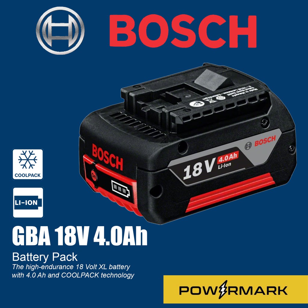 Bosch 18v 4.0 discount ah