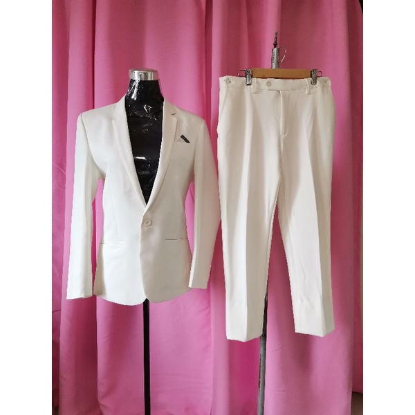 White Coat for SALE*Men's Coat and Pants(SET) Shopee Philippines