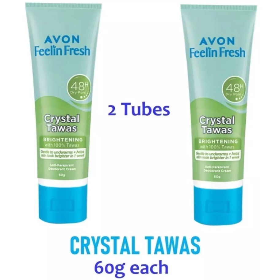 Buy 1 Take 1 Avon Feelin Fresh Crystal Tawas Brightening Pampaputi Ng