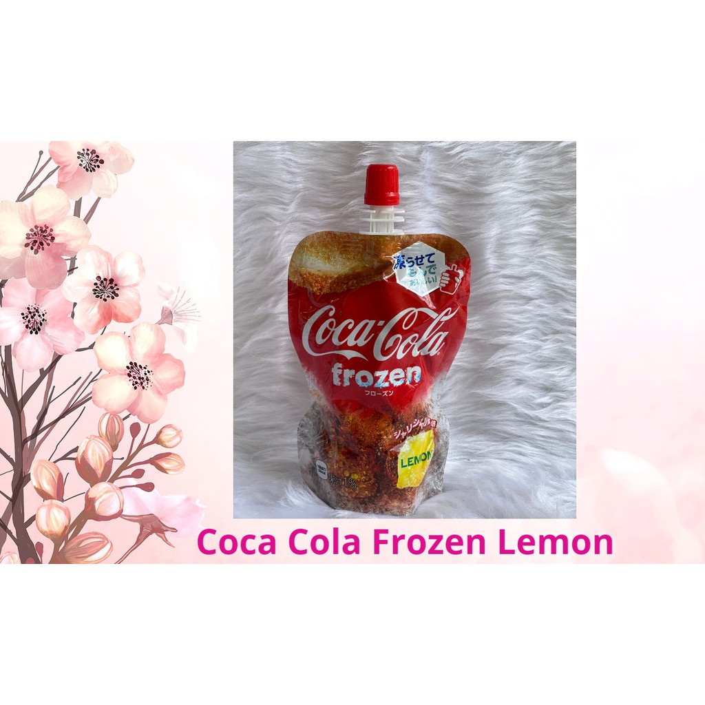 JAPAN COCACOLA FROZEN LEMON (EXPIRATION SEPTEMBER 30,2021) Shopee