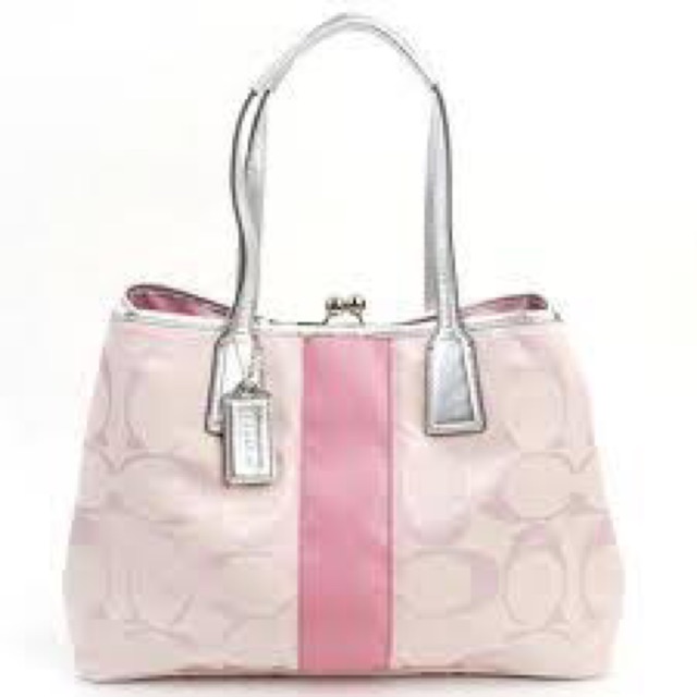 Coach on sale kisslock bag