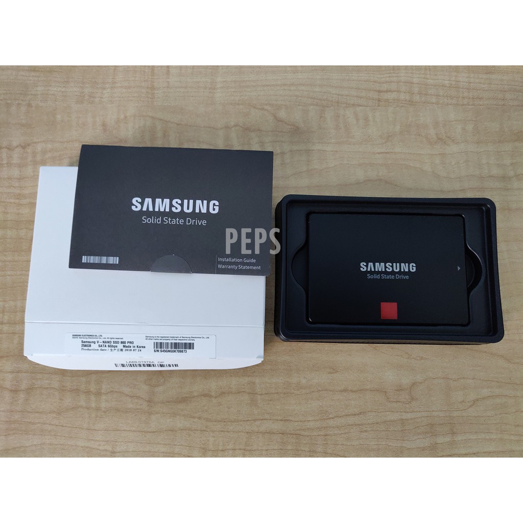 Ssd samsung 860 pro on sale 256gb