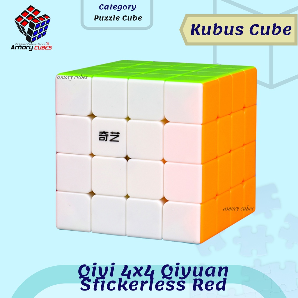Selling 4x4 Qiyi Qiyuan Stickerless / Rubik's Cube | Shopee Philippines
