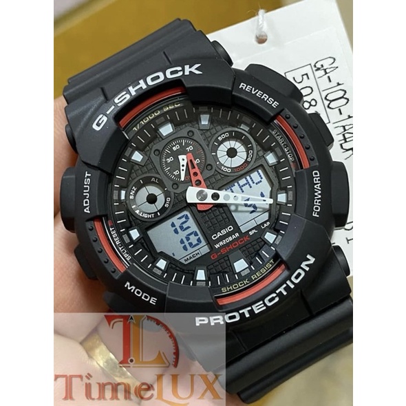 G shock ga 100 auto outlet light