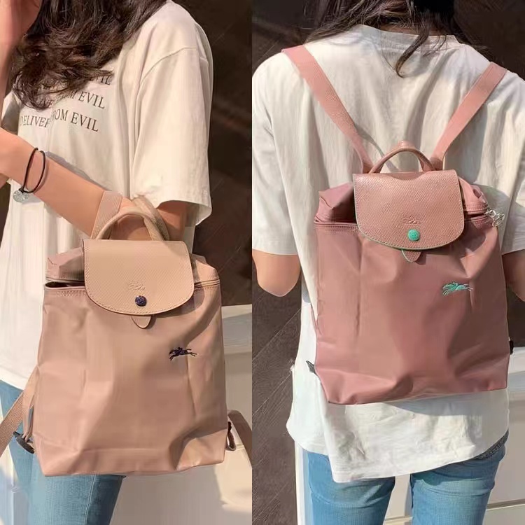 Authentic shop longchamp backpack