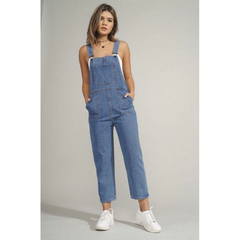 Denim jumper hot sale pants