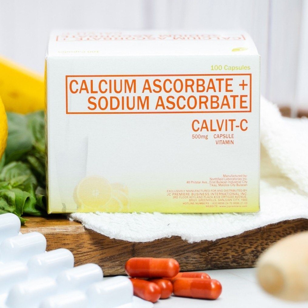 CALVITC Vitamin C NonAcidic Vitamin C (Calcium + Sodium Ascorbate