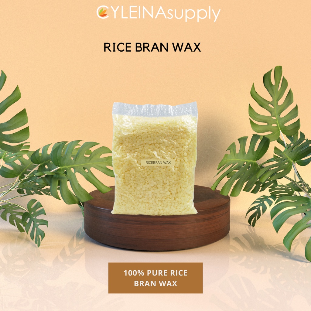 Organic Rice bran wax 100g,500g,1kg RAW MATERIAL | Shopee Philippines