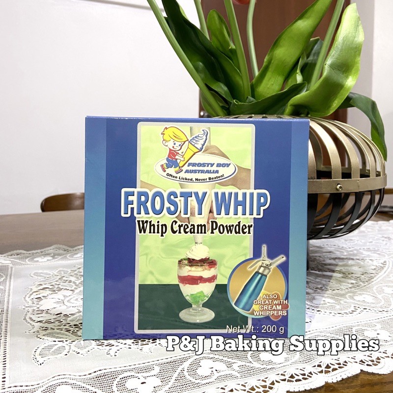 Frosty Boy Whip Cream Powder 200g Shopee Philippines