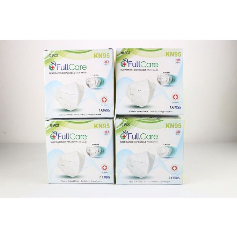 Full Care Medical KN95 Mask 5 ply contains 10 pcs | Shopee Philippines