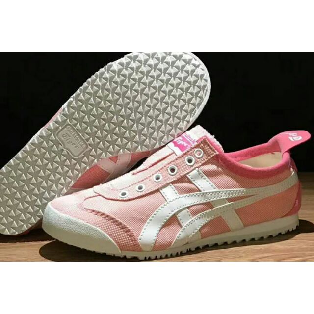 Onitsuka slip on store pink